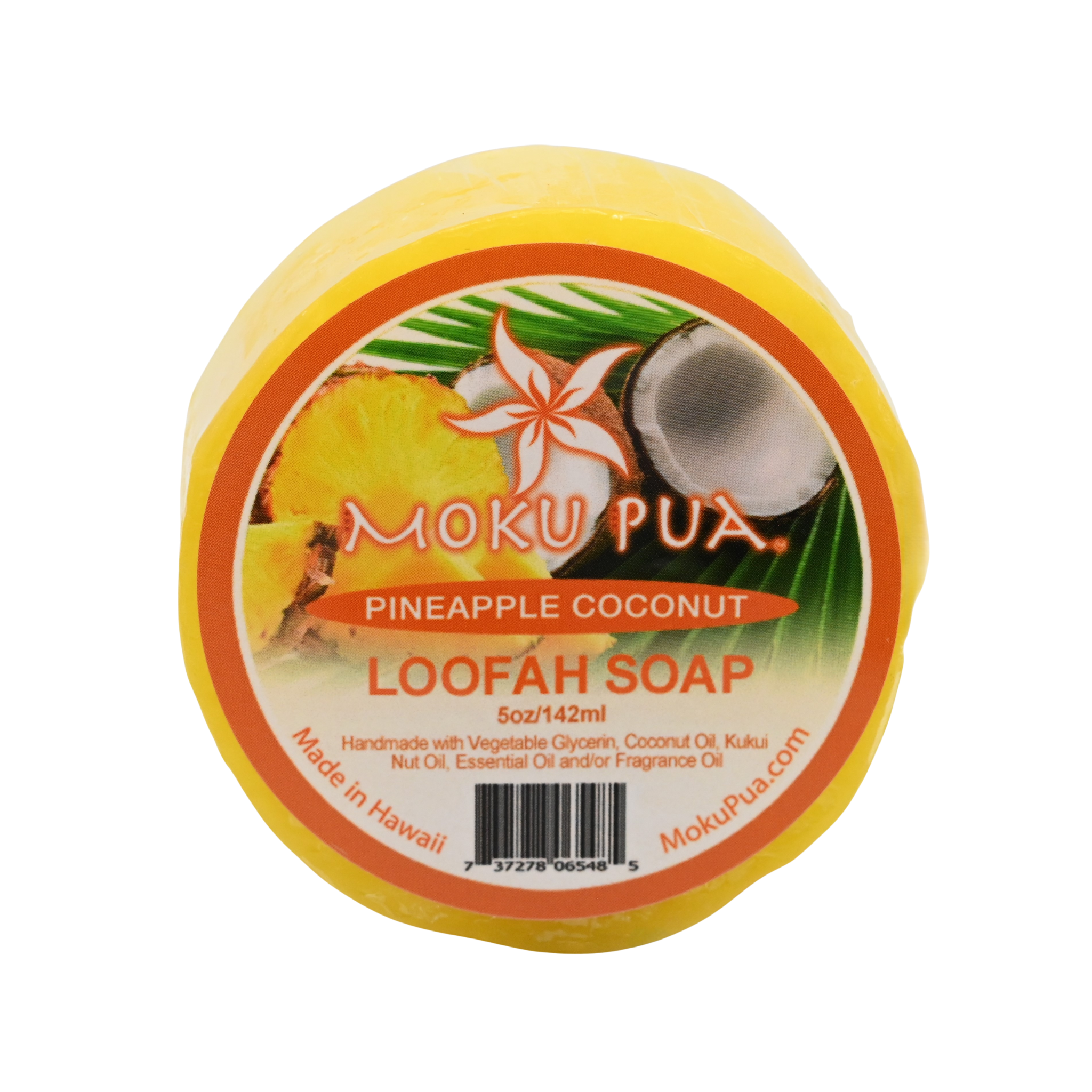 pineapple loofah soap