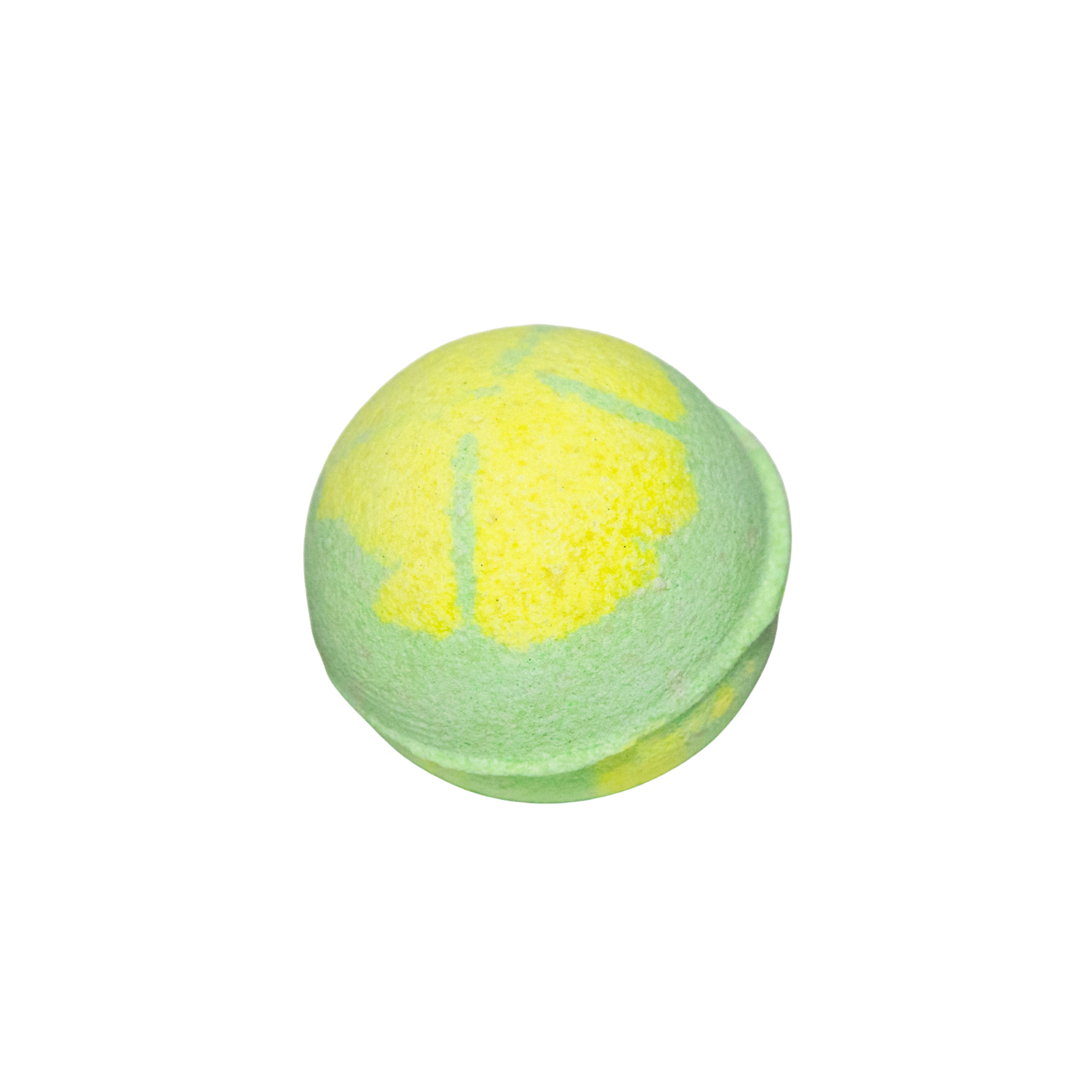 coconut lemongrass fizzy bath bomb