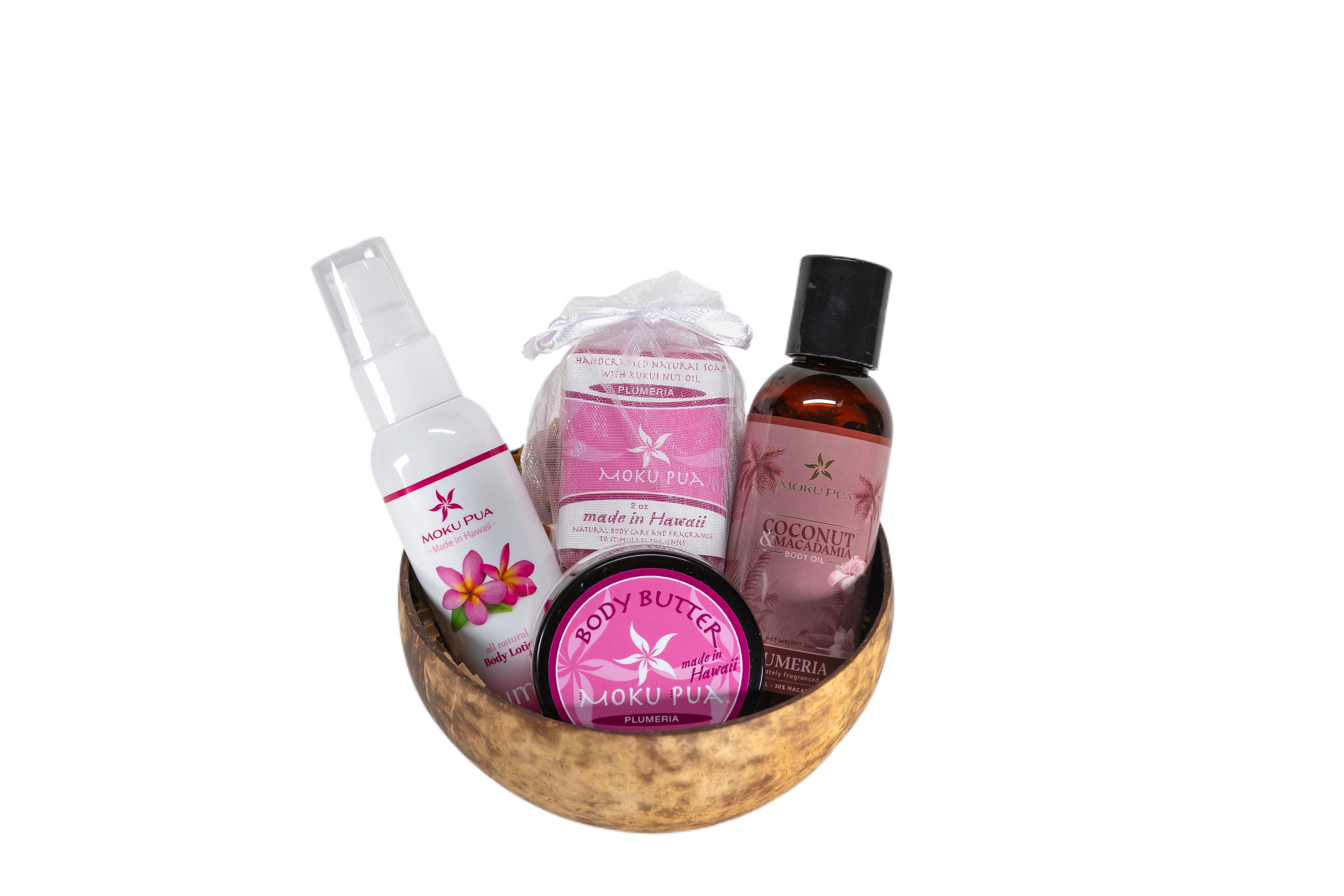 plumeria lotion gift set