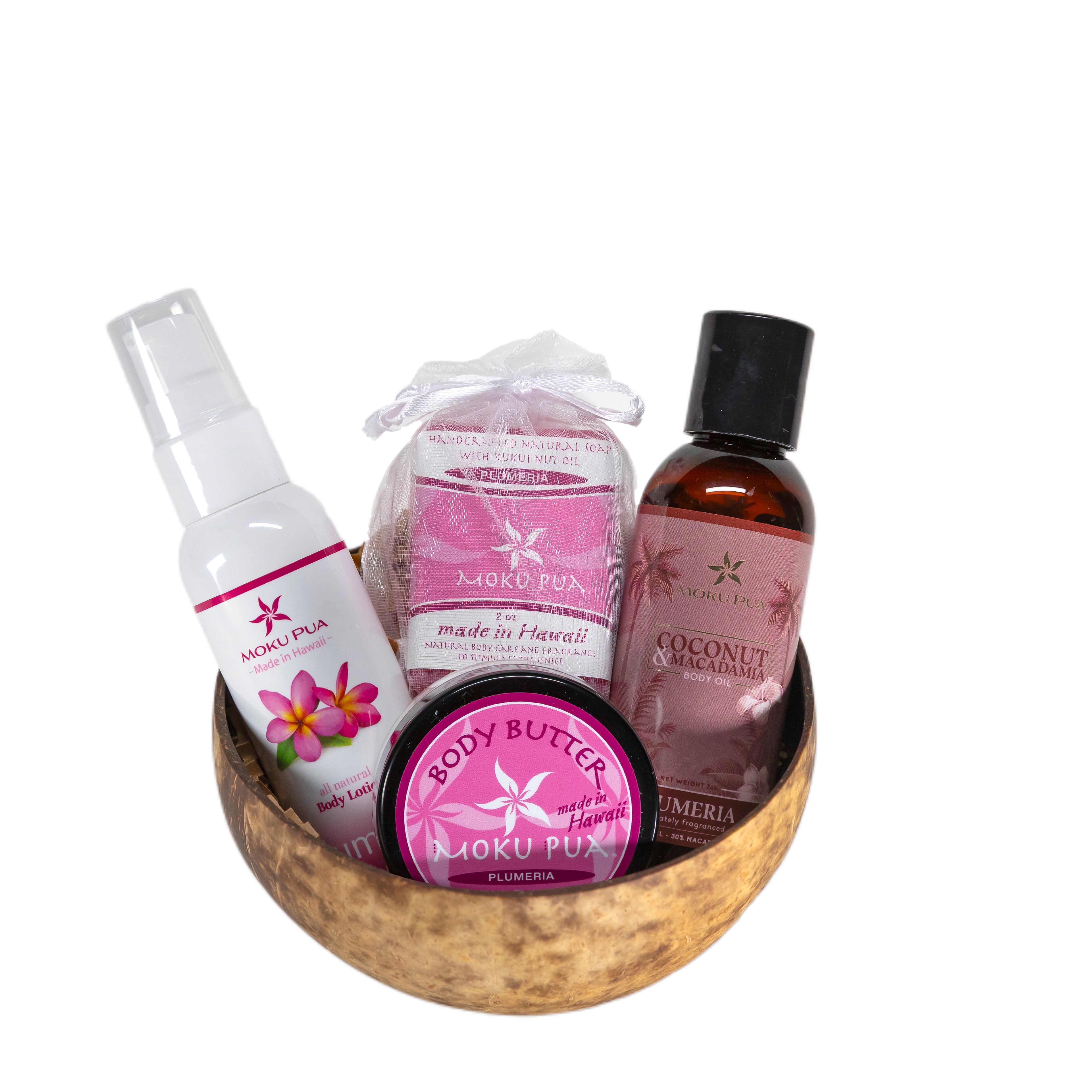 plumeria lotion gift set