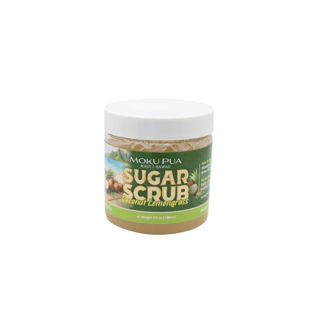lemongrass sugar scrub