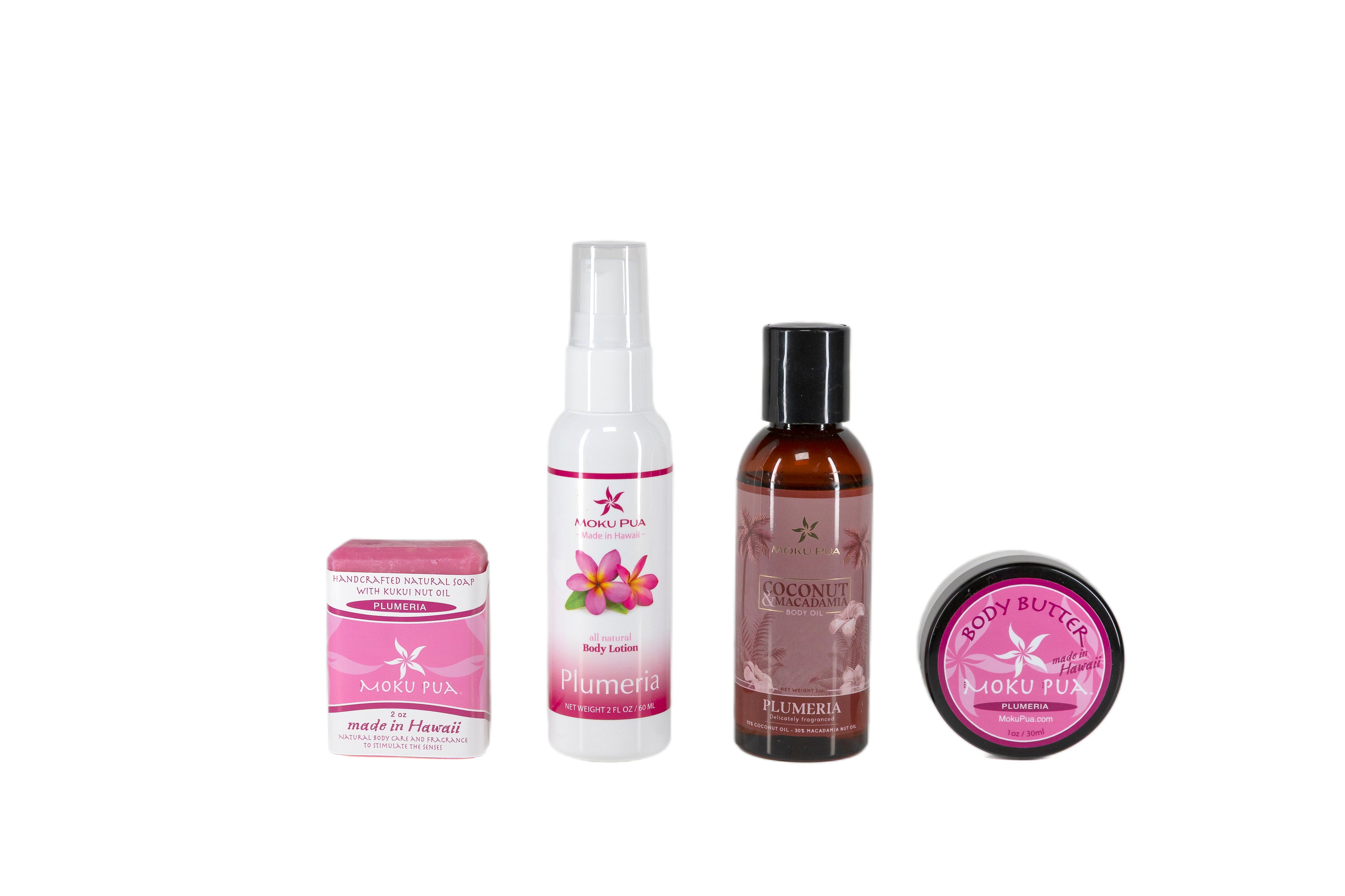 plumeria soap gift set