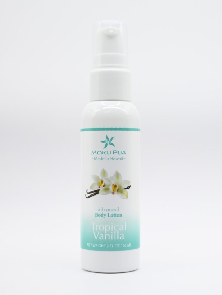 Tropical Vanilla Scented Lotion From Hawaii (Travel Size)