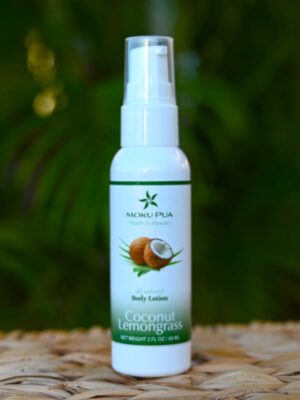 Coconut Lemongrass Body Lotion (Travel Size) - Image 3